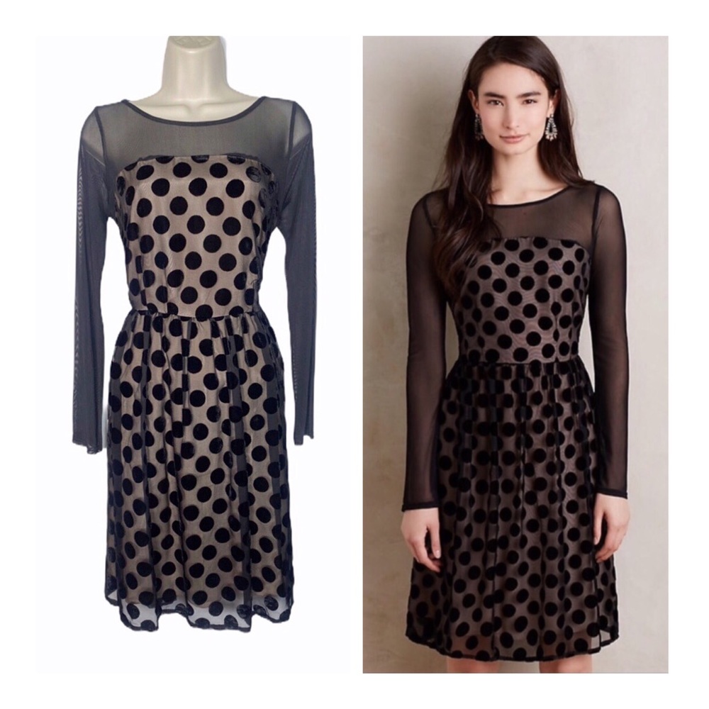 Anthropologie Sunday in Brooklyn Dottie Dress